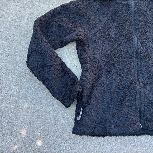 Mountain Hard Wear Cozy Black Fleece Jacket Women Size Small Made in the USA - Picture 3 of 13
